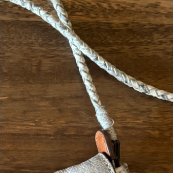 Banana Republic Snake Skin Cow Leather Crossbody Purse - Picture 5 of 5